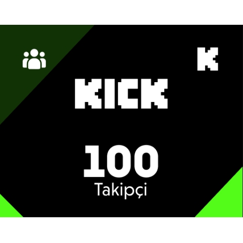 Kick . Instagram , YouTube ve TikTok Boost Hizmeti
